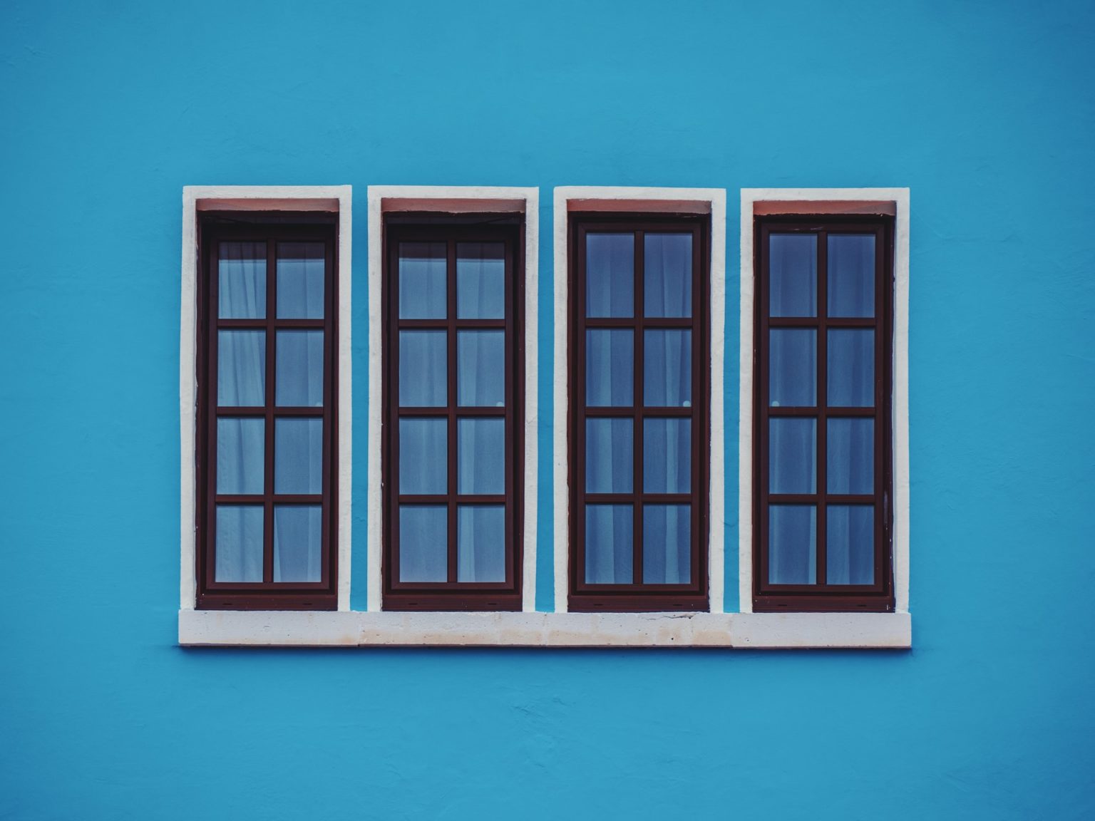 a window with bars on it