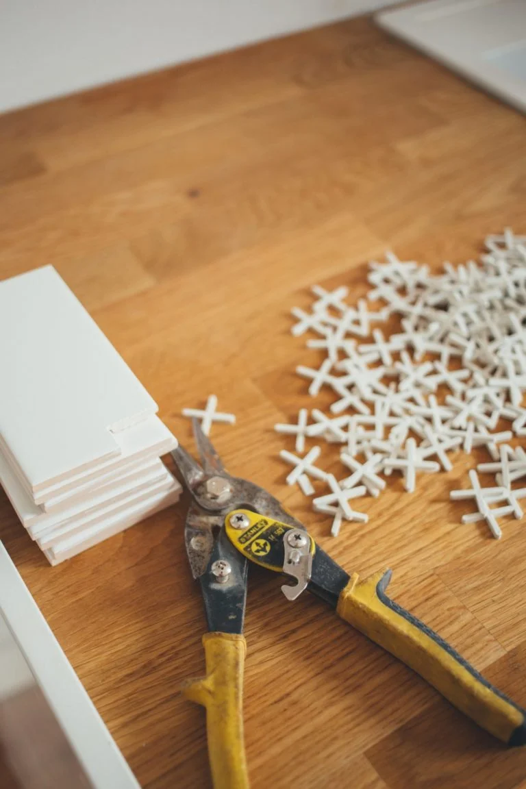 a group of tools on a table